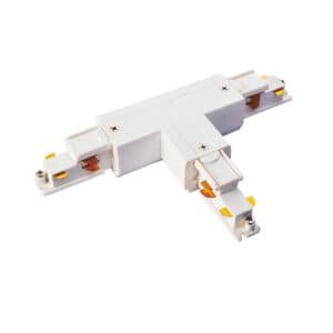 T-Verbinder Unex, Erdung rechts, weiss