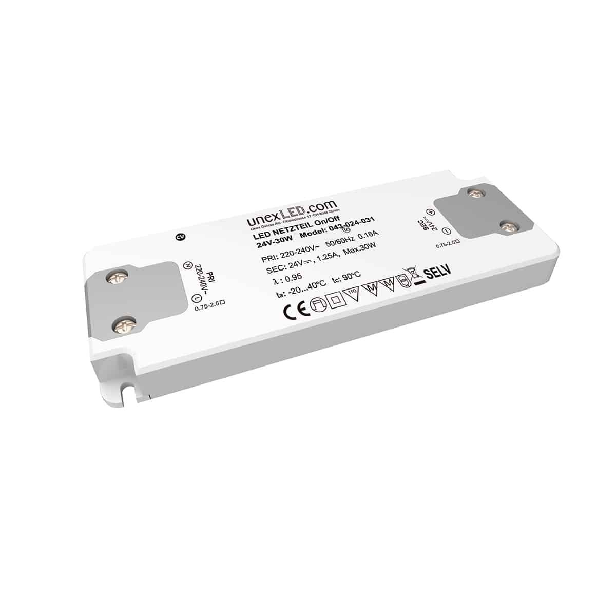 Konstantspannungs-Treiber CV-24-030W-F