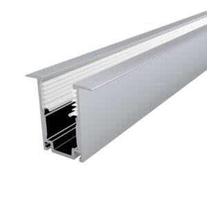Montageprofil Nex Flex F15 LED, mit Kragen, gezahnt