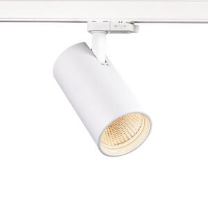 Stromschienen-Strahler RISP 33 W, Phasenab., weiss, 3000 K