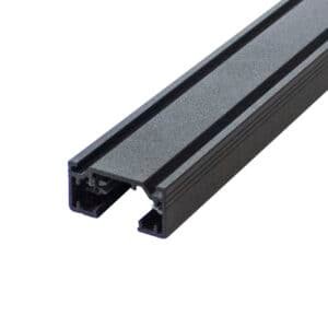 Aufbaustromschiene Unex One, 2000 mm, schwarz